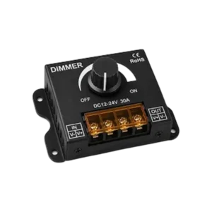 Dimmer + ON/OFF Perilla 12V/24V (96W)